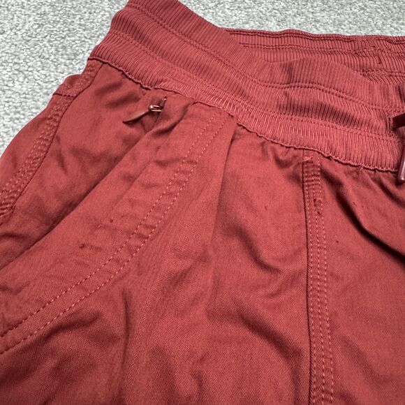 The North Face Aphrodite 2.0 Capri Pants Womens Medium Red Ruched Outdoor Hiking - Picture 5 of 15